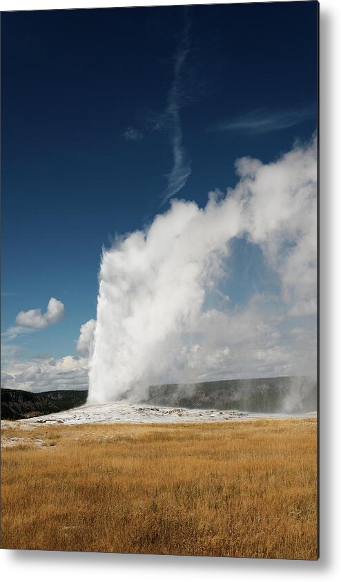Old Faithful Metal Print featuring the photograph Old Faithful by Norman Reid