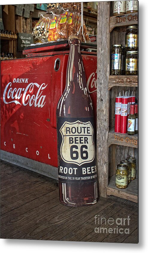 Coca Cola Metal Print featuring the photograph Old General Store by Ella Kaye Dickey