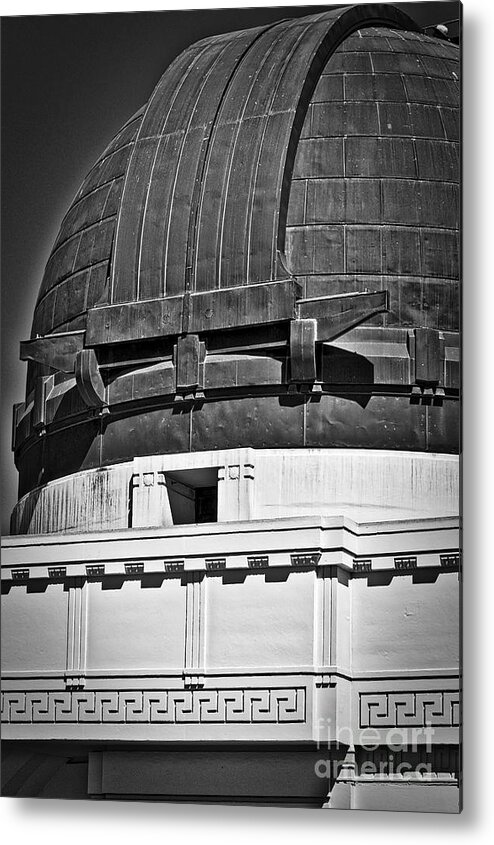 Griffith-park Metal Print featuring the photograph Open For The Telescope by Kirt Tisdale