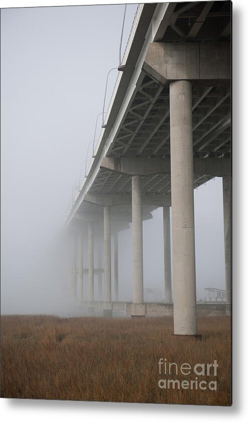 Fog Metal Print featuring the photograph Pillar of Fog by Dale Powell