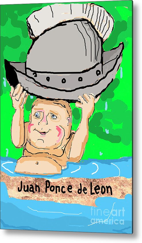 Fountain Of Youth Metal Print featuring the photograph PONCE de LEON by Joe Pratt