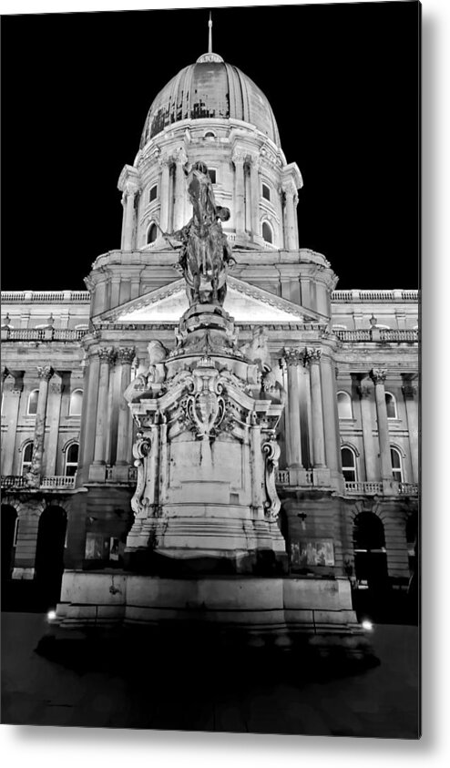 Statue Metal Print featuring the photograph Prince Eugene of Savoy by Adam Rainoff