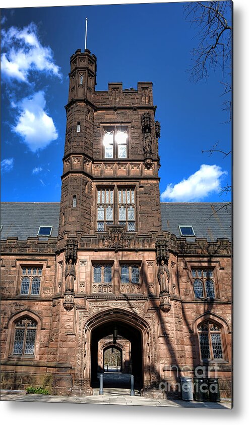 Princeton Metal Print featuring the photograph Princeton University East Pyne Hall by Olivier Le Queinec