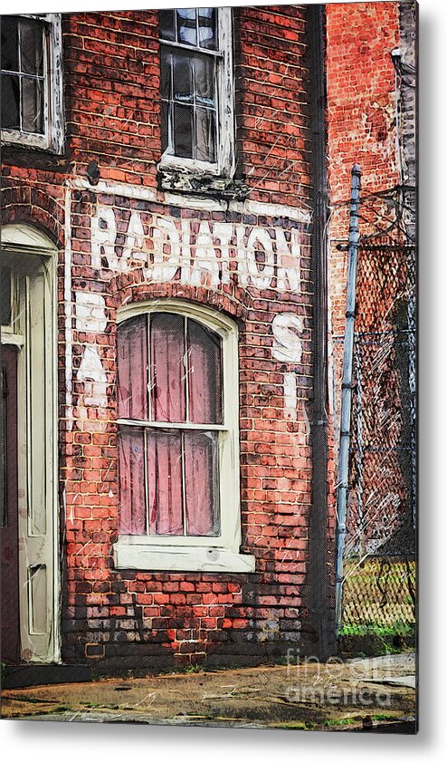 Virginia Metal Print featuring the photograph Radiation by Lenore Locken