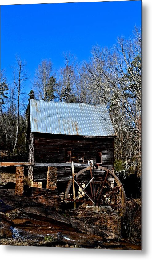 Ragsdale Mill Metal Print featuring the photograph Ragsdale Mill by Tara Potts