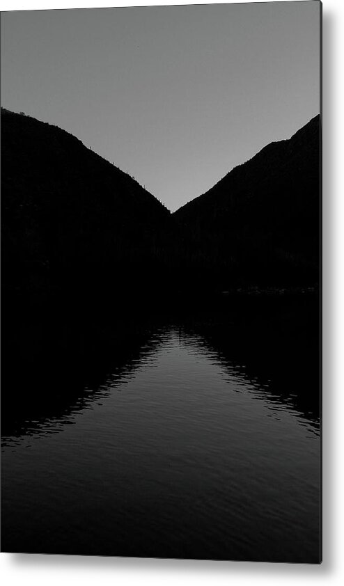 Mountains Metal Print featuring the photograph Reflection by Atom Crawford