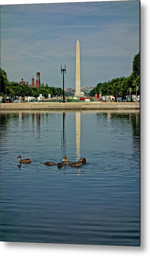 Capitol Metal Print featuring the photograph Reflections by Kathi Isserman