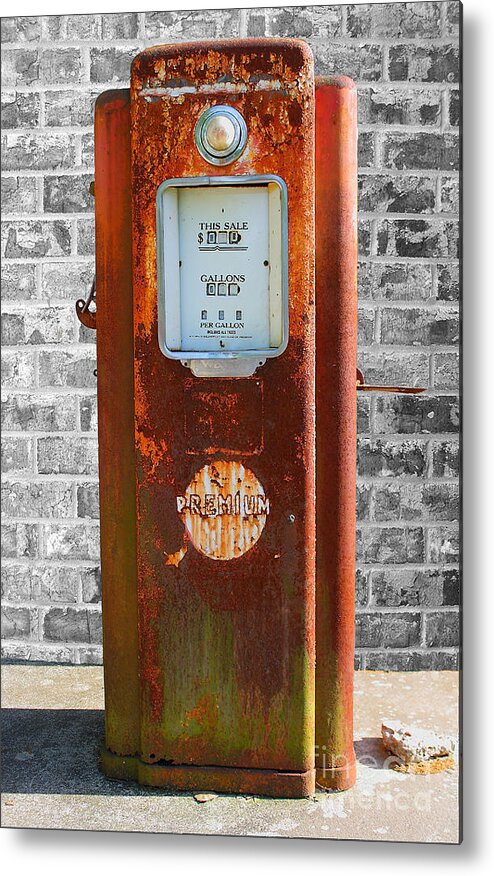 Rusty Metal Print featuring the photograph Retired 2 by Barbara Teller