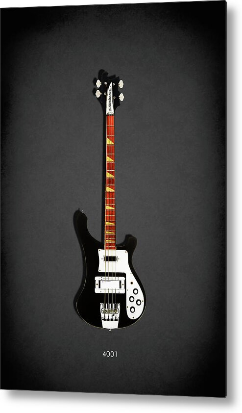 Rickenbacker Metal Print featuring the photograph Rickenbacker 4001 1979 by Mark Rogan
