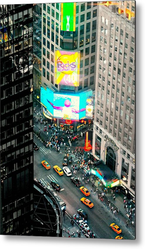 Nyc Metal Print featuring the photograph Rick's Cafe by Diana Angstadt