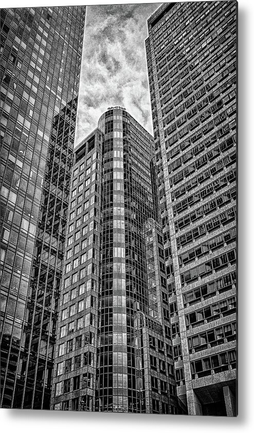 Highrise Metal Print featuring the photograph Rising Structures by Scott Wyatt