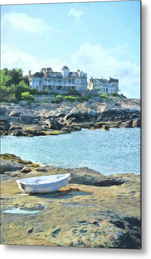 Rowboat Metal Print featuring the photograph Row Boat by ChelleAnne Paradis