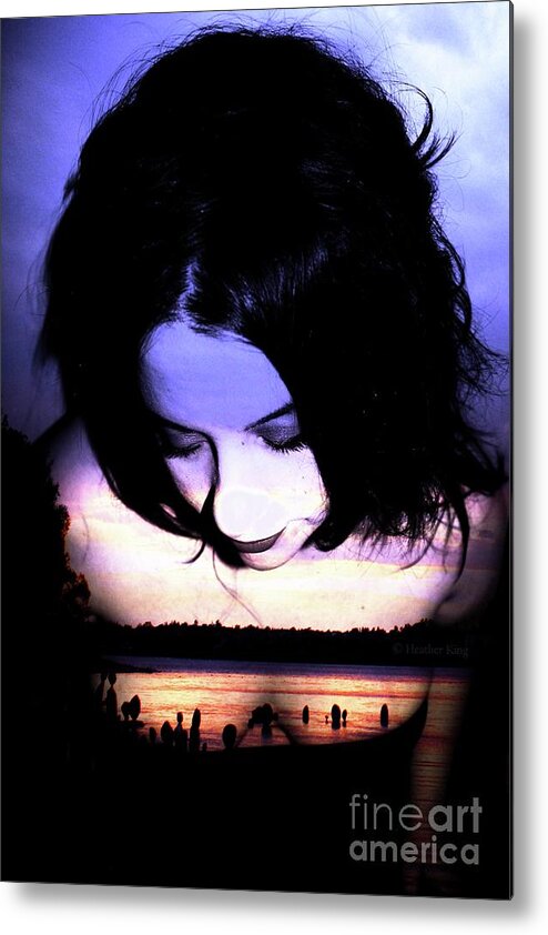Self Metal Print featuring the photograph Sadness is a Blessing by Heather King