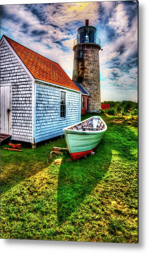 Rescue Boat Metal Print featuring the photograph Safety in Numbers by Jeff Cooper