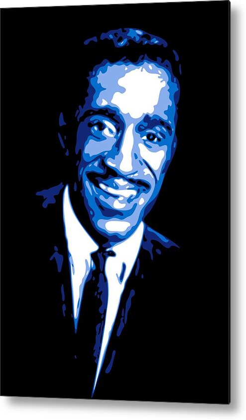 Sammy Davis Jr. Metal Print featuring the digital art Sammy Davis by DB Artist