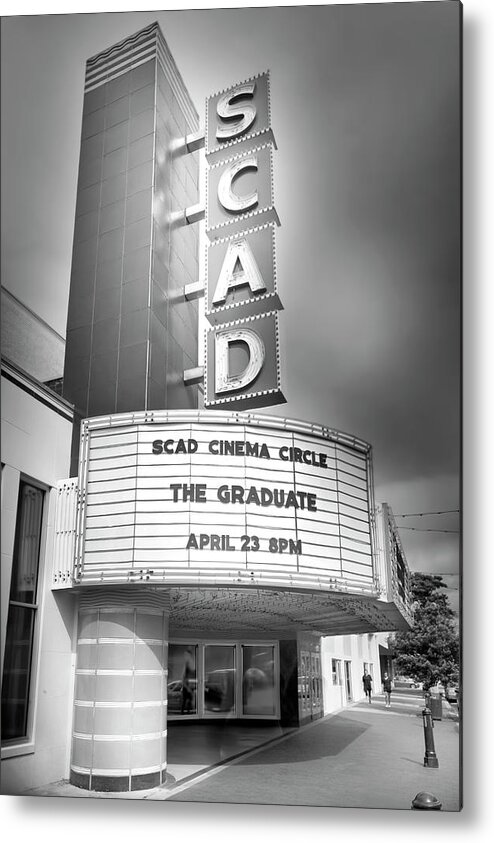 Scad Metal Print featuring the photograph SCAD Marquee by Mark Andrew Thomas