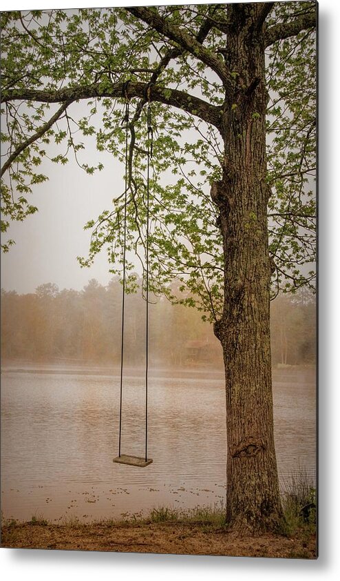 New Jersey Metal Print featuring the photograph Serenity On The Lake by Kristia Adams