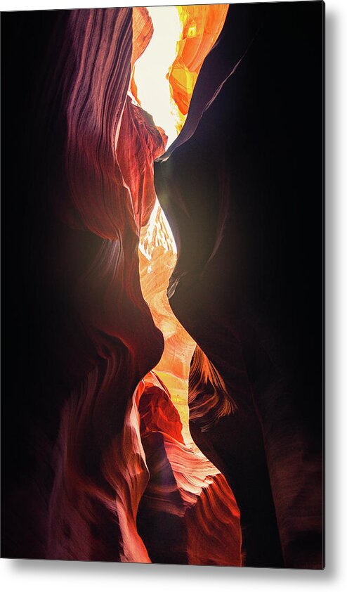 Horseshoe Metal Print featuring the photograph Skylight by Peter Hull