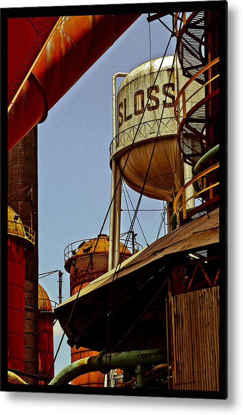 Birmingham Metal Print featuring the photograph Sloss Poster by Just Birmingham