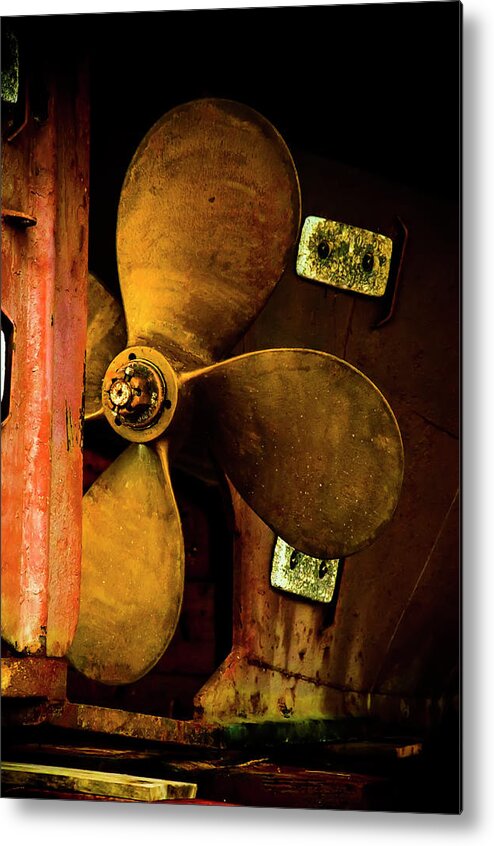 Propeller Metal Print featuring the photograph Spin Doctor by Jeff Cooper