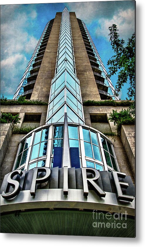 Condominiums Metal Print featuring the photograph Spire by Doug Sturgess