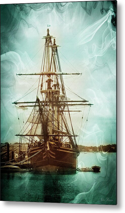 Ship Metal Print featuring the photograph Spirits of a Ship by John Rivera