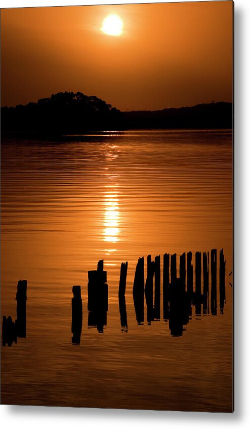 Strahan Metal Print featuring the photograph Strahan Sunset by Andrew Dickman
