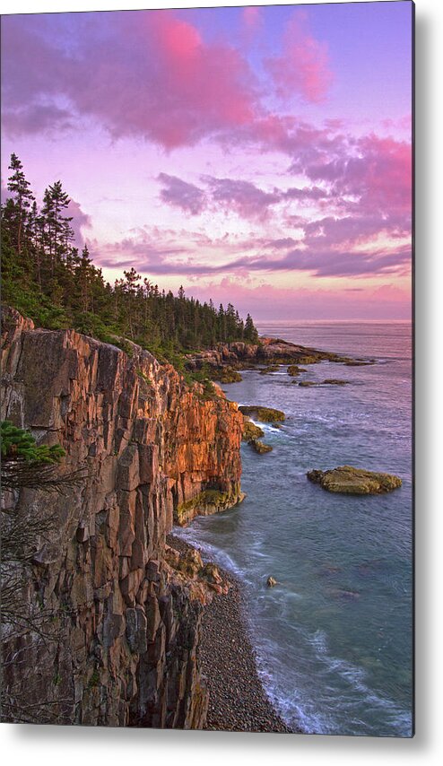 Ravens Nest Metal Print featuring the photograph Sunset at Ravens Nest by Juergen Roth