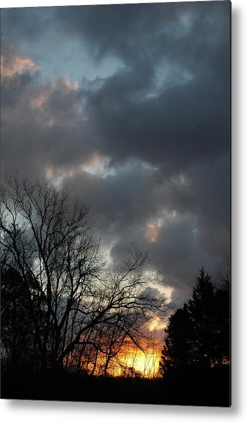 Digital Metal Print featuring the photograph Sunset Magic by Kicking Bear Productions