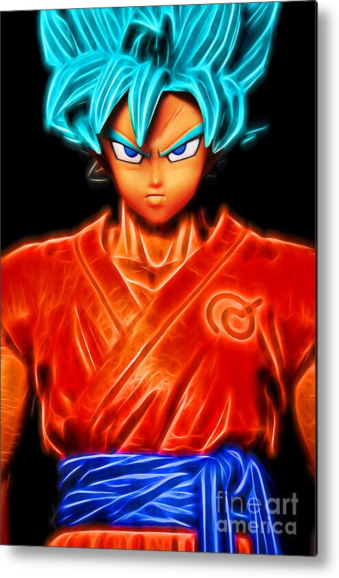 Super Saiyan God/Super Saiyan Blue Goku drawn by me [Digital] : r/dbz