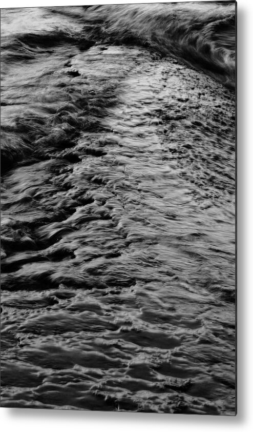 B&w Metal Print featuring the photograph Swell And Eddie by Kreddible Trout