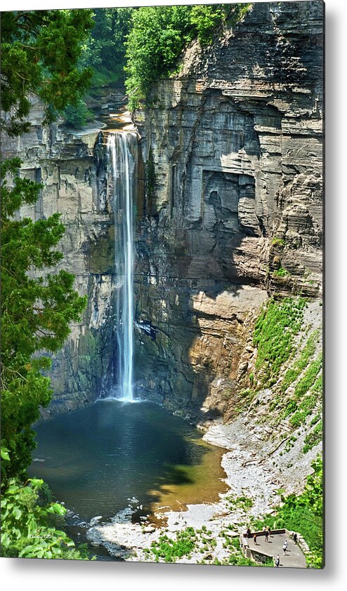 Taughannock Falls Metal Print featuring the photograph Taughannock Falls by Christina Rollo