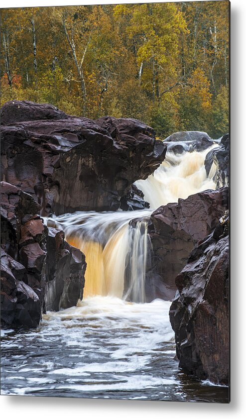 Temperance Metal Print featuring the photograph Temperance River by Bill Frische