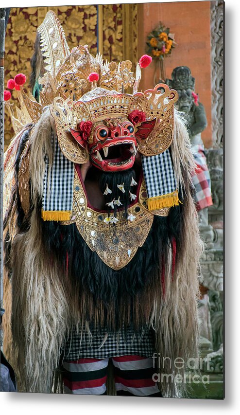 Pura Metal Print featuring the photograph The Barong by Jim Chamberlain