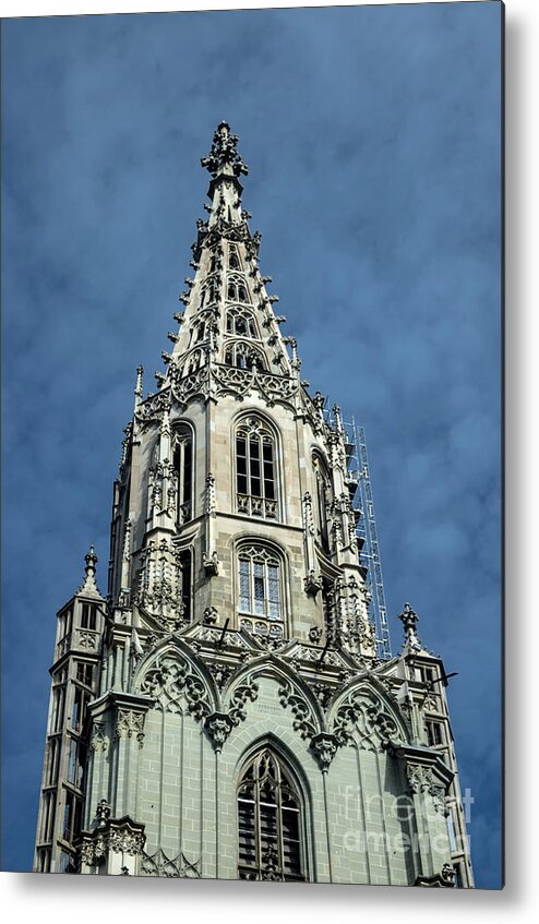 Michelle Meenawong Metal Print featuring the photograph The Bern Minster by Michelle Meenawong
