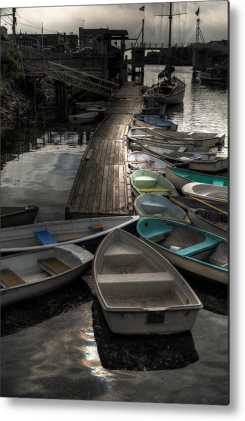 Boats Metal Print featuring the photograph The Calm Before by Richard Ortolano
