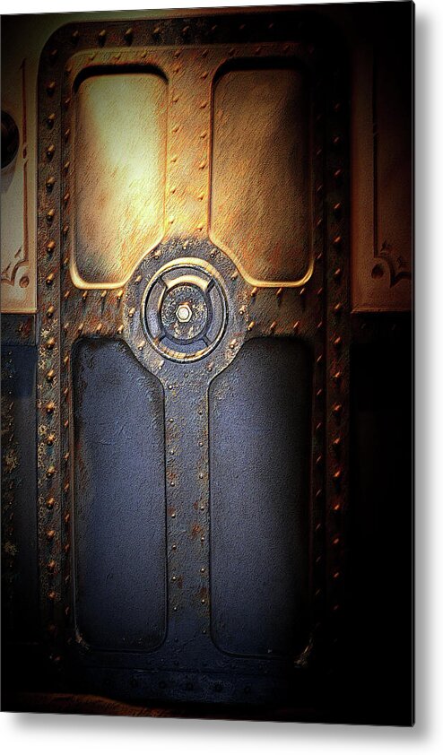Nautical Metal Print featuring the photograph The Cargo Hatch by Nadalyn Larsen