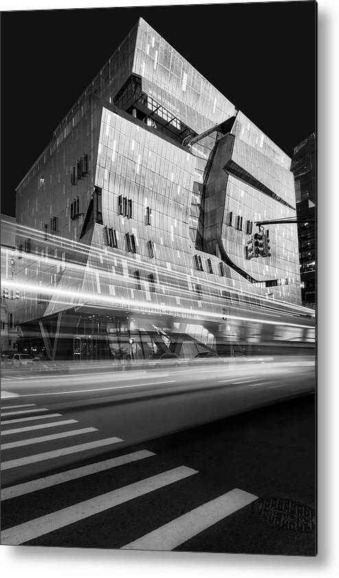Cooper Union Metal Print featuring the photograph The Cooper Union NYC BW by Susan Candelario