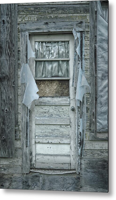 Abandoned Metal Print featuring the photograph The Door to... by Lynn Wohlers