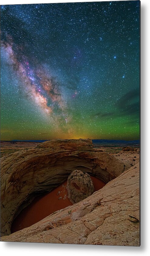 Astronomy Metal Print featuring the photograph The Eye by Ralf Rohner