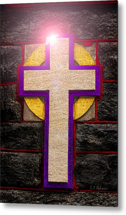 Cross Metal Print featuring the photograph The Inner Light by Christopher Holmes