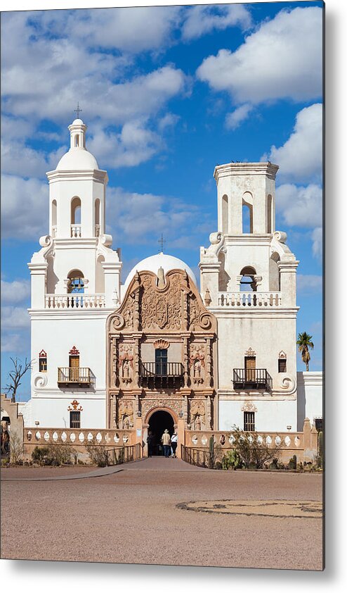 Architecture Metal Print featuring the photograph The Mission by Ed Gleichman