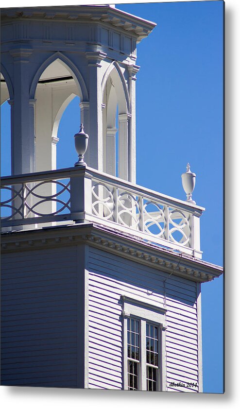 Lighthouse Metal Print featuring the photograph The Old Meeting House Detail by Dick Botkin