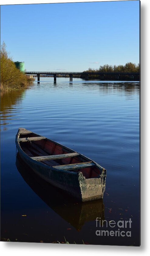 River Suir Metal Print featuring the photograph The River Suir at Fiddown by Joe Cashin