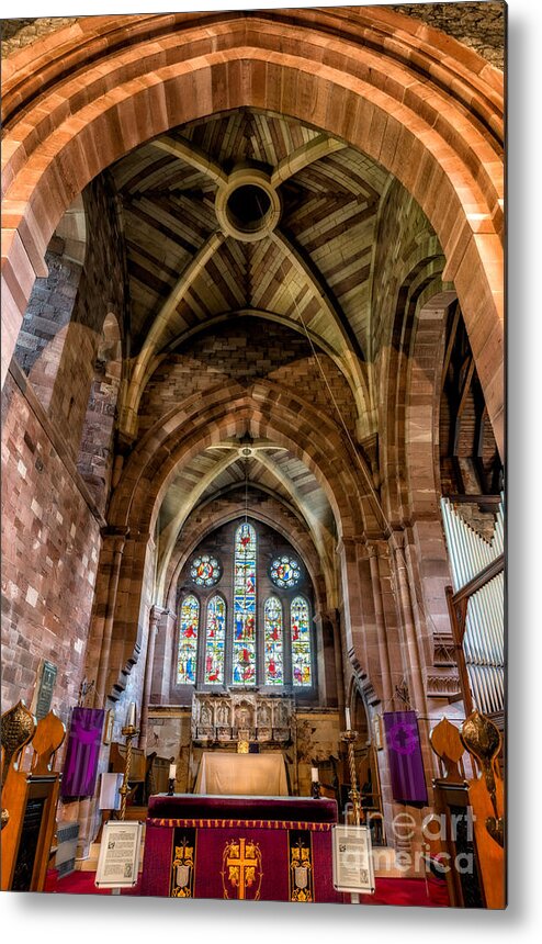 Church Metal Print featuring the photograph The Sacred Place by Adrian Evans