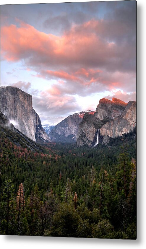 Americas Best Idea Metal Print featuring the photograph The Valley by David Andersen