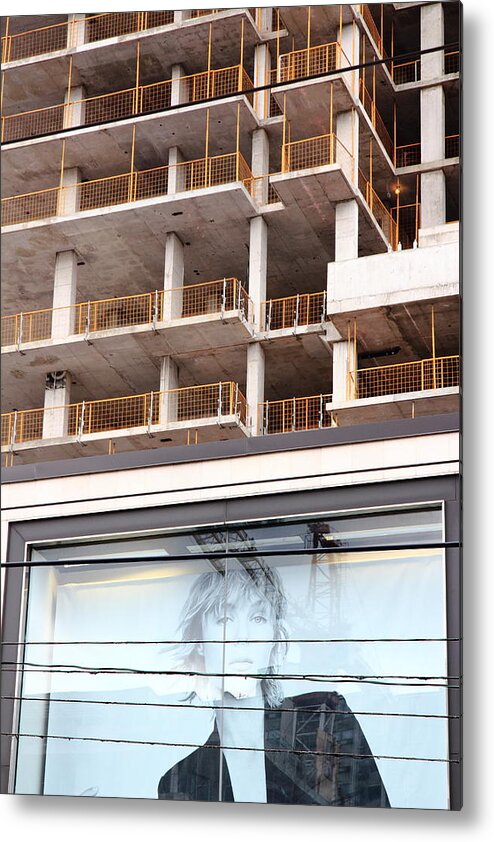 Condo Metal Print featuring the photograph Thoughts On Progress by Kreddible Trout