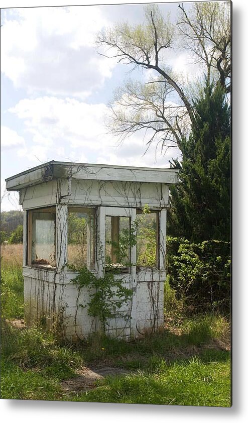 Metal Print featuring the photograph Ticket Booth by Melissa Newcomb
