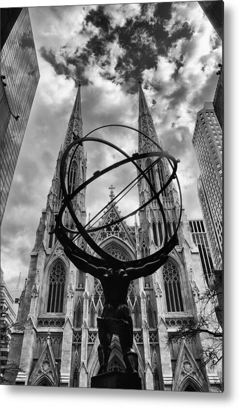 Atlas Metal Print featuring the photograph Titan by Jessica Jenney