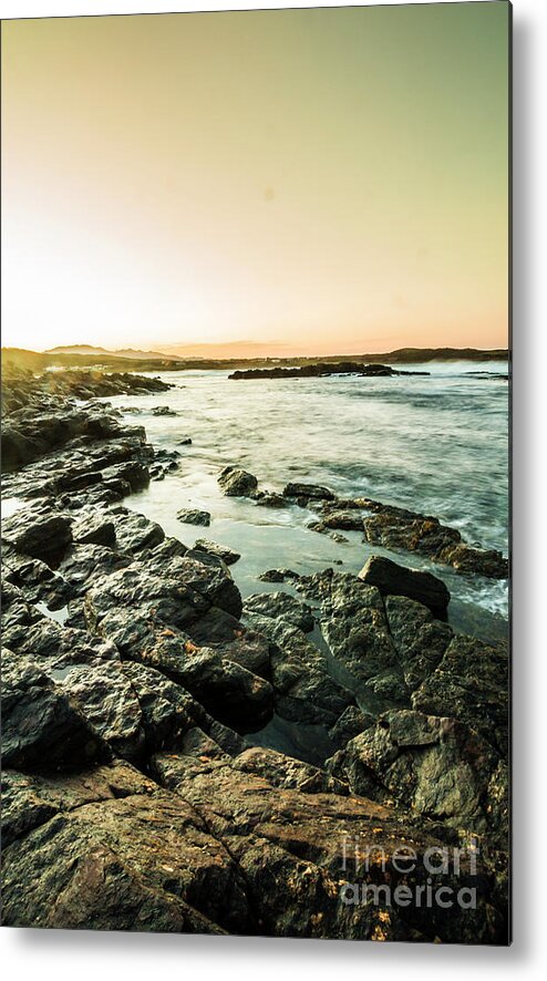 Coast Metal Print featuring the photograph Tranquil cove by Jorgo Photography